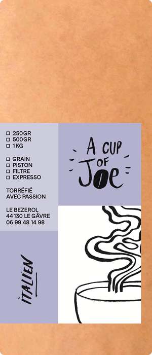 Paquet de café Italien