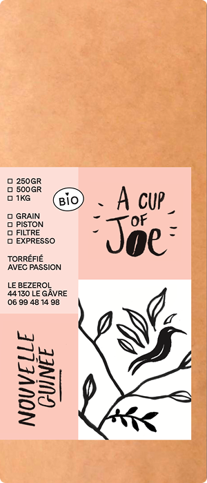 Paquet de café Nouvelle Guinée